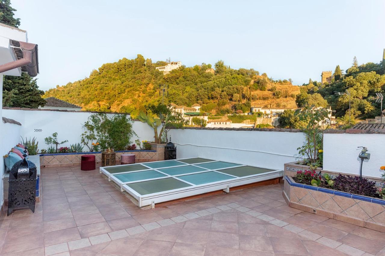 Morayma House Terrace With Views To Alhambra Villa Granada Luaran gambar