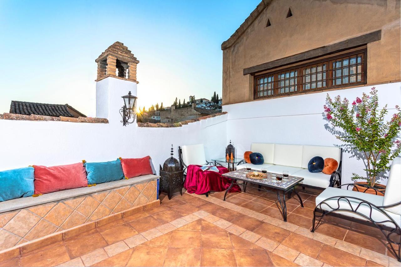 Morayma House Terrace With Views To Alhambra Villa Granada Luaran gambar